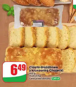 Dino Ciasto drożdżowe z kruszonką Chojeccki oferta