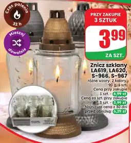 Dino Znicz szklany oferta