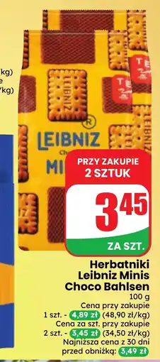 Dino Herbatniki Leibniz Minis Choco Bahlsen oferta