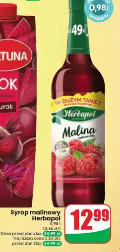 Dino Syrop malinowy Herbapol oferta