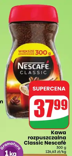 Dino Kawa rozpuszczalna Classic Nescafé oferta