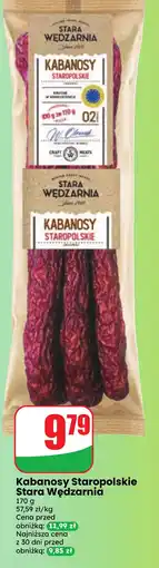 Dino Kabanosy Staropolskie Stara Wędzarnia oferta
