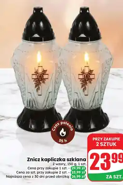 Dino Znicz kapliczka szklana oferta