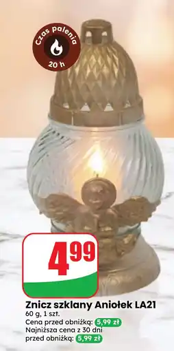 Dino Znicz szklany Aniołek oferta