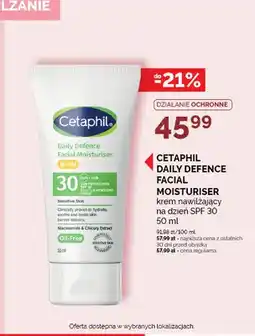 Ziko Dermo Daily Defence Facial Moisturiser krem nawilżający na dzień SPF 30 Cetaphil oferta