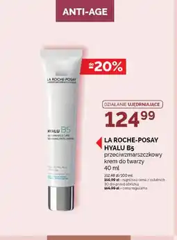 Ziko Dermo Przeciwzmarszczkowy krem do twarzy Hyalu B5 La Roche-Posay oferta
