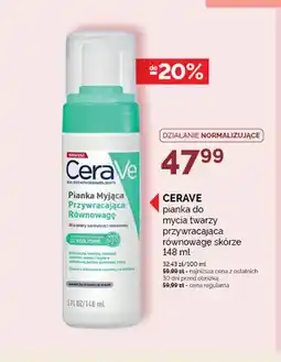 Ziko Dermo Pianka do mycia twarzy przywracająca równowagę skórze CeraVe oferta