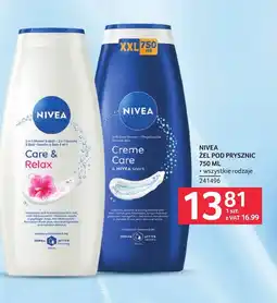 Selgros Żel pod prysznic Nivea oferta
