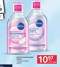 Selgros Płyn micelarny Nivea oferta