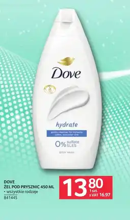 Selgros Żel pod prysznic Dove oferta