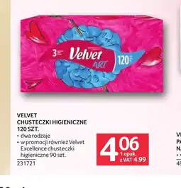 Selgros Chusteczki higieniczne Velvet oferta