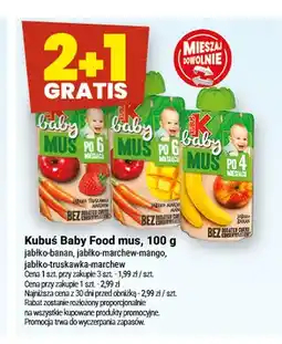 Twój Market Mus Kubuś Baby Food jabłko-banan oferta
