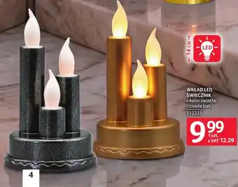 Świecznik led