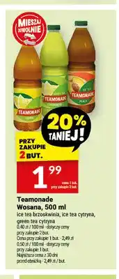 Twój Market Napój Teamonade ice tea cytryna Wosana oferta