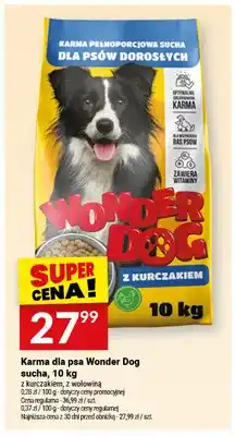 Twój Market Karma dla psa Wonder Dog sucha z wołowiną oferta