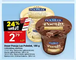 Twój Market Deser Poezja Lux czekoladowy Polmlek oferta