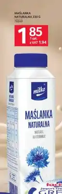 Selgros Maślanka naturalna Milko oferta