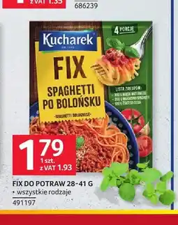 Selgros Fix do potraw Kucharek oferta