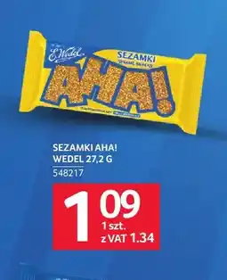 Selgros Sezamki AHA! E.Wedel oferta