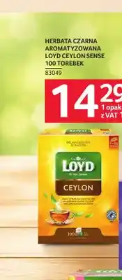 Selgros Herbata czarna aromatyzowana Loyd Ceylon Sense oferta