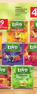 Selgros Herbata czarna Peach & Mango Loyd oferta