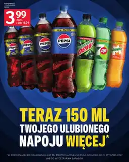 Selgros Napój gazowany Pepsi Zero Cukru o smaku cytryny oferta