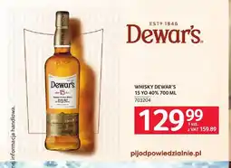 Selgros Whisky Dewar's 15 YO 40% oferta