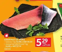 Selgros Łosoś filet ze skórą oferta