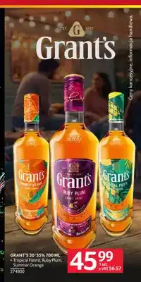 Selgros Whisky Grant's Tropical Fiesta oferta