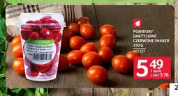 Selgros Pomidory daktylowe czerwone shaker AgriGeM oferta