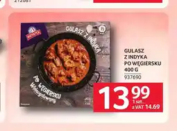 Selgros Gulasz z indyka po węgiersku Indykpol oferta