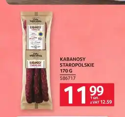 Selgros Kabanosy staropolskie Stara Wędzarnia oferta