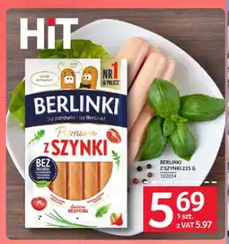 Selgros Parówki Berlinki z szynki oferta