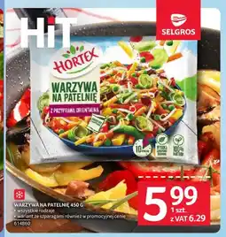 Selgros Warzywa na patelnię Hortex oferta