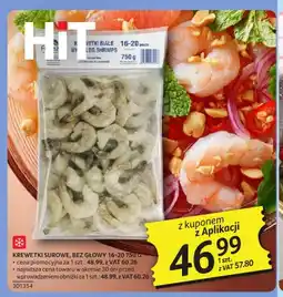Selgros Krewetki surowe bez głowy 16-20 oferta