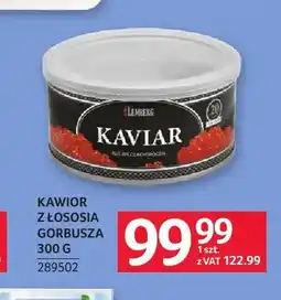 Selgros Kawior z łososia gorbusza Lemberg oferta