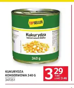 Selgros Kukurydza konserwowa Topseller oferta