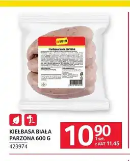 Selgros Kiełbasa biała parzona Topseller oferta