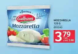 Selgros Mozzarella Galbani oferta