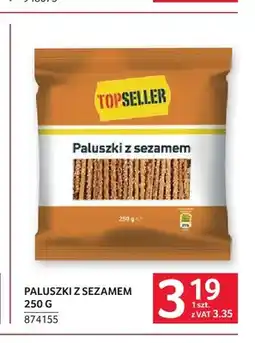 Selgros Paluszki z sezamem Topseller oferta
