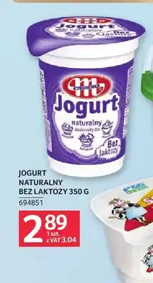 Selgros Jogurt naturalny bez laktozy Mlekovita oferta