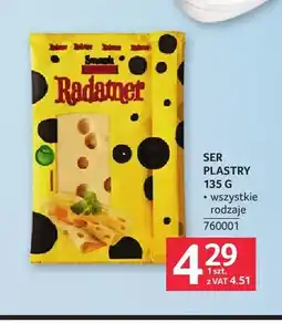 Selgros Ser w plastrach Radamer Spomlek oferta