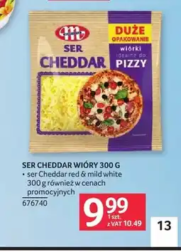 Selgros Ser cheddar wióry Mlekovita oferta