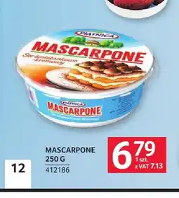 Selgros Ser mascarpone Piątnica oferta