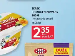 Selgros Serek homogenizowany Rolmlecz oferta