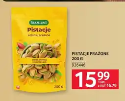 Selgros Pistacje prażone Bakalland oferta
