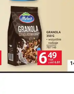 Selgros Granola Melvit oferta