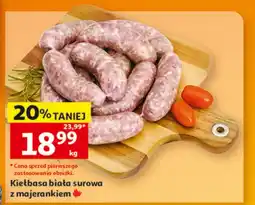 Auchan Kiełbasa biała O oferta