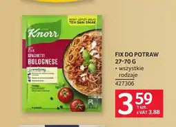 Selgros Fix do potraw Knorr oferta