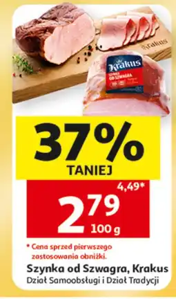 Auchan Szynka Krakus oferta